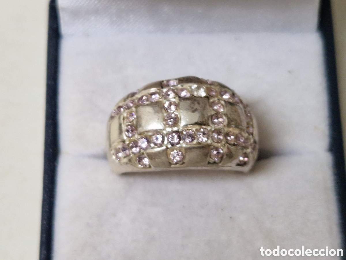 Joyeria: ANILLO DE PLATA CON CIRCONITAS ROSAS - Foto 9