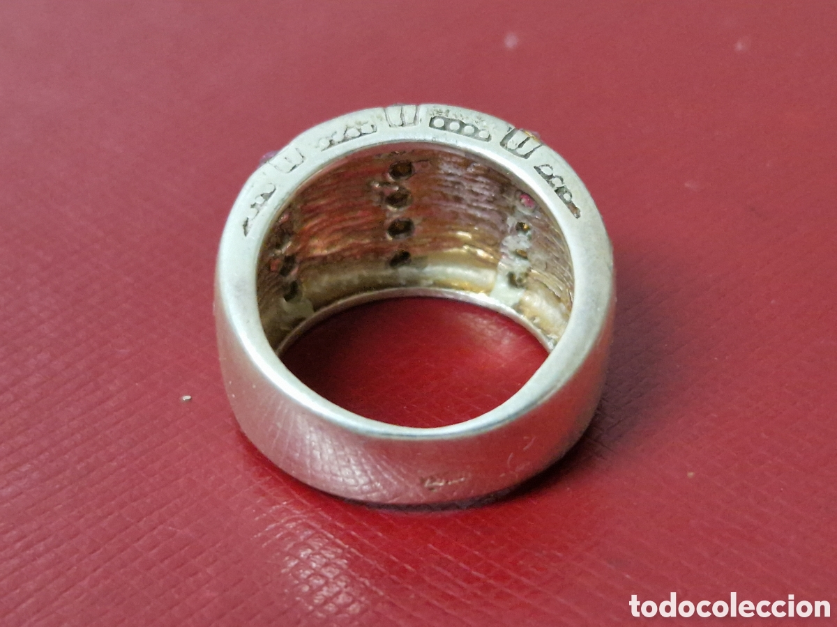 Joyeria: ANILLO DE PLATA ON CIRCONITAS ROSAS - Foto 7