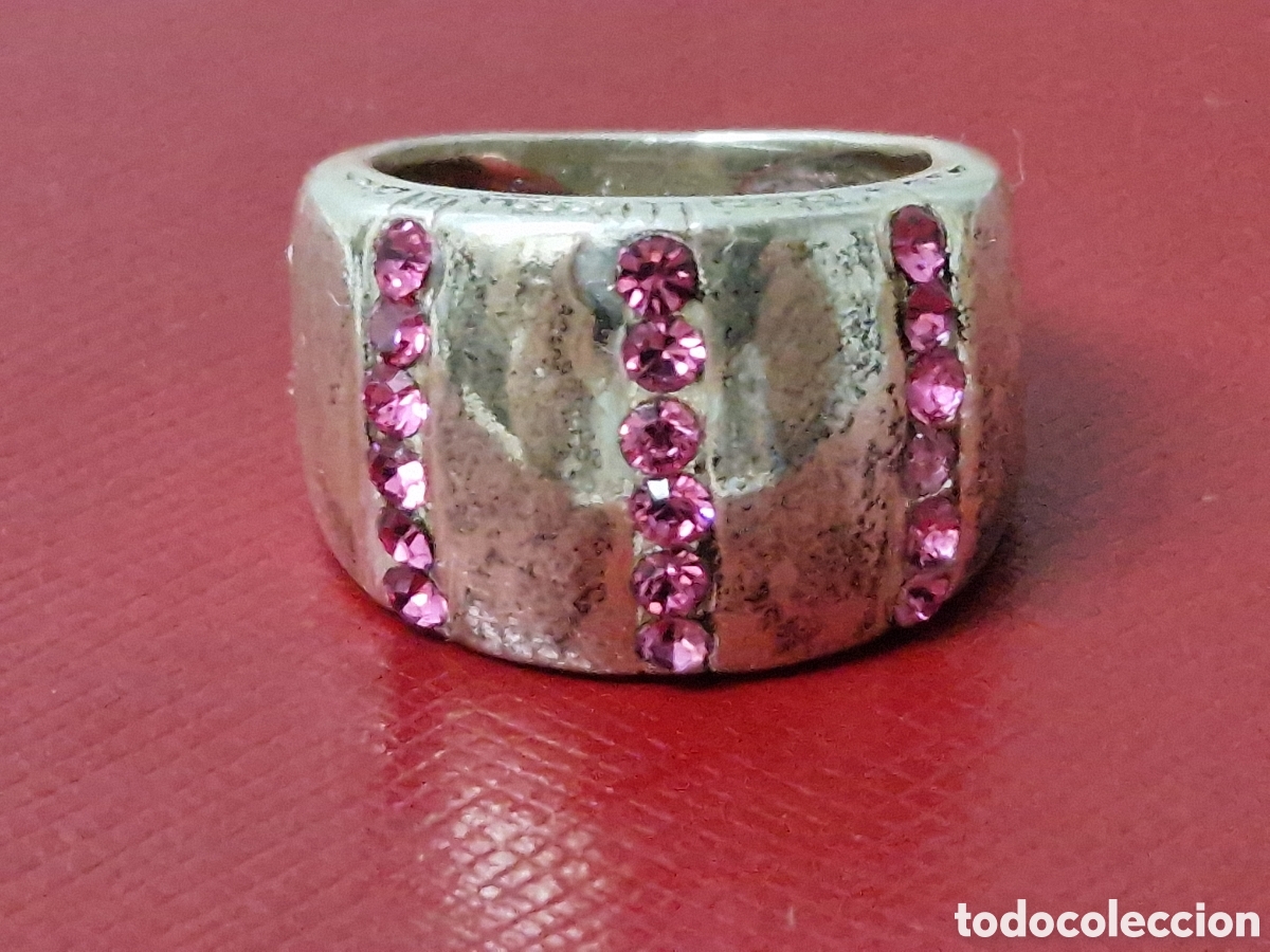 Joyeria: ANILLO DE PLATA ON CIRCONITAS ROSAS - Foto 8