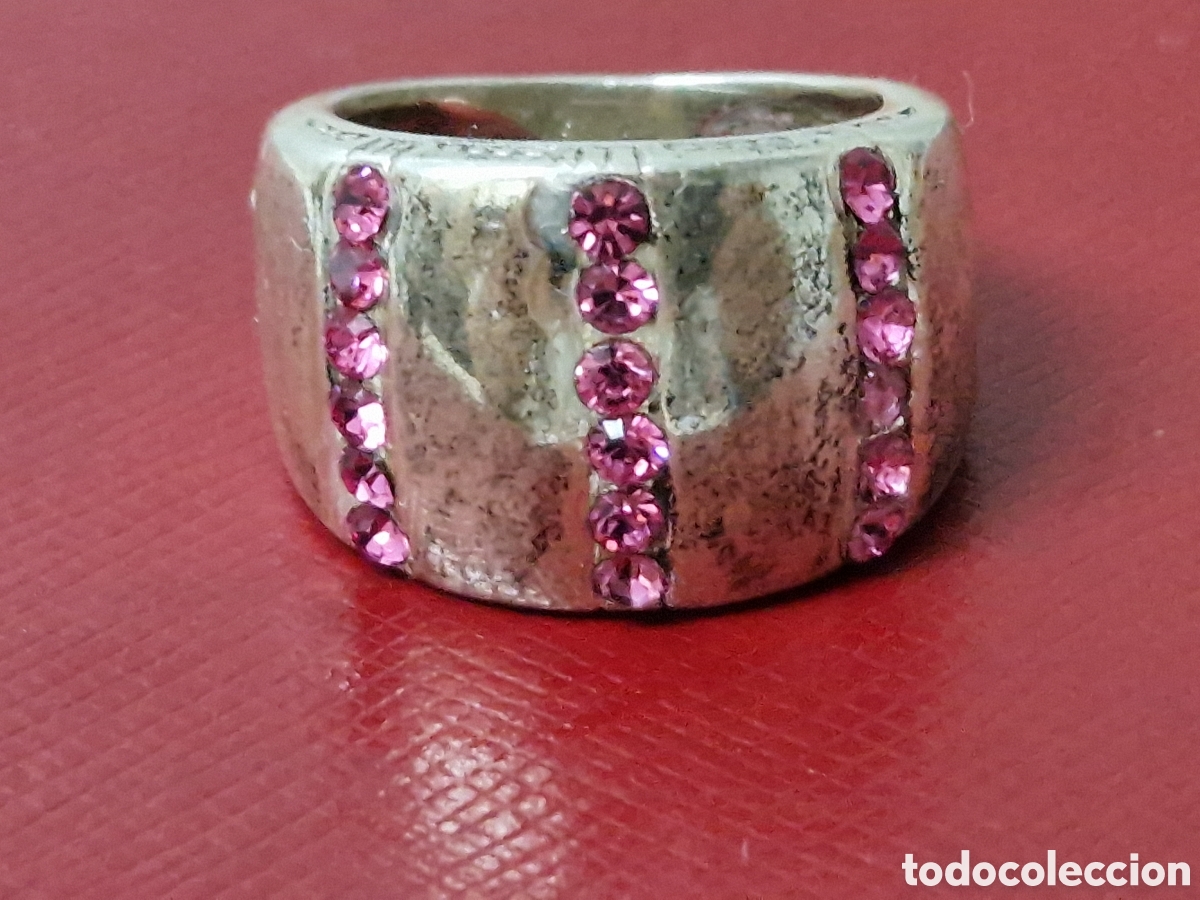 Joyeria: ANILLO DE PLATA ON CIRCONITAS ROSAS - Foto 9