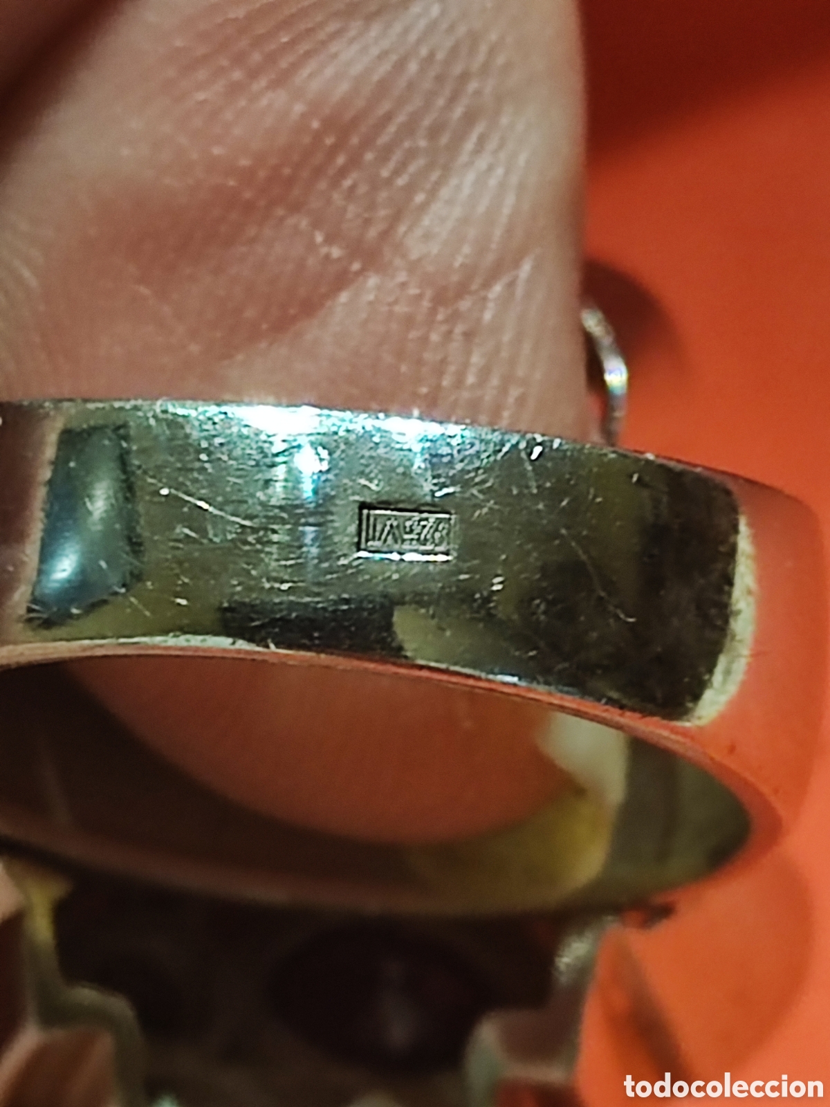 Joyeria: Gran anillo en plata y piedras semipreciosas - Foto 2