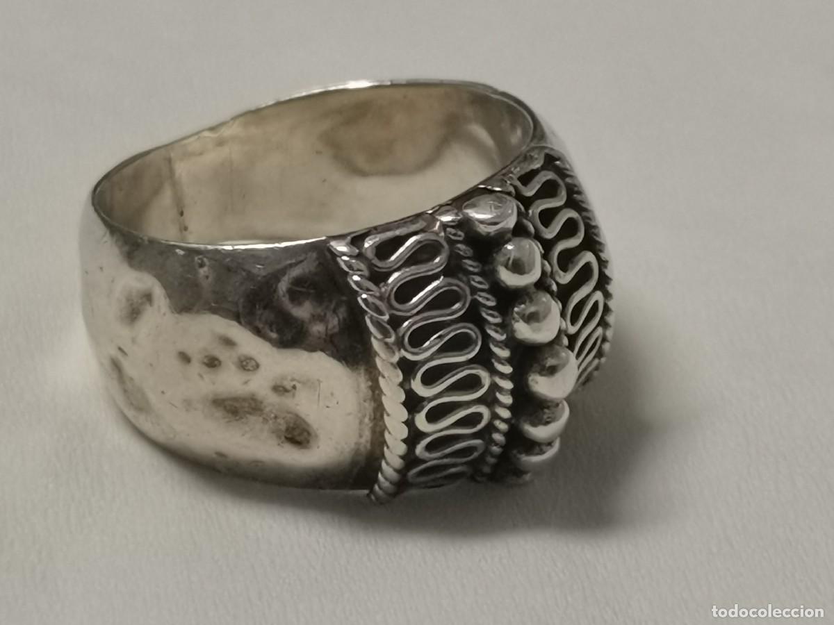 Joyeria: Anillo brutalista plata 925 - Foto 1