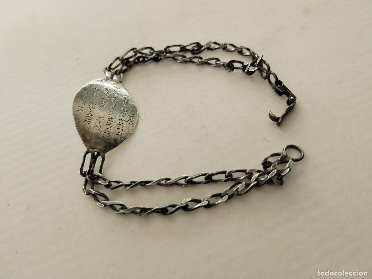 Joyeria: pulsera esclava doble cadena en plata de ley - Foto 1