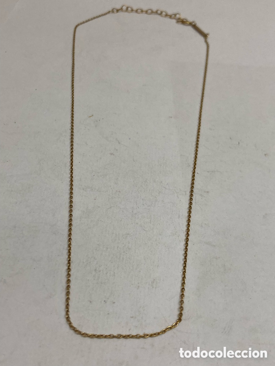 Joyeria: Cadena Singularu de plata dorada CA226-5 - Foto 1