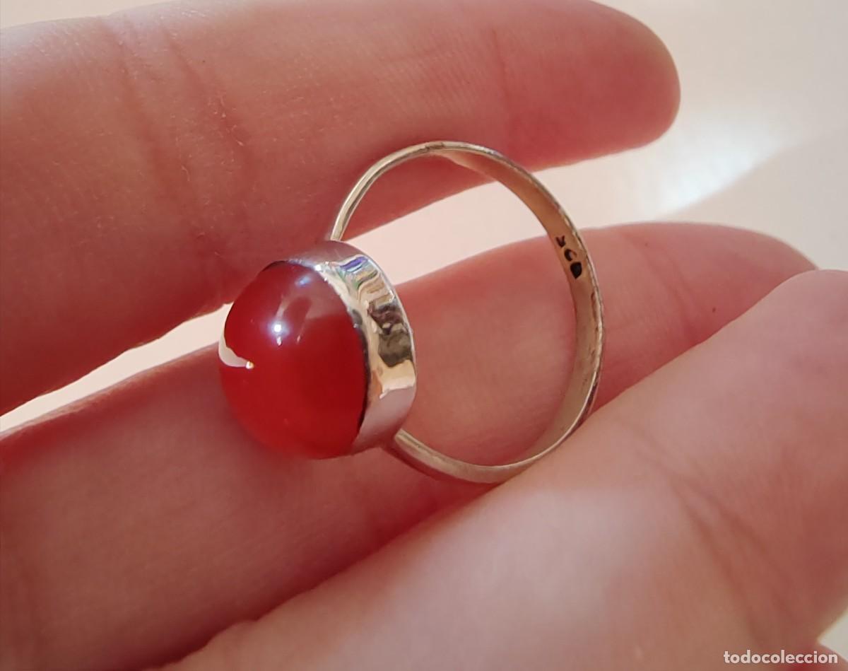 Joyeria: Anillo Plata de Ley y Cornalina - Foto 7