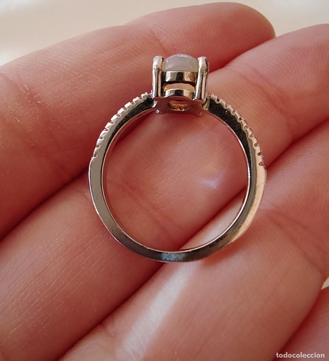 Joyeria: Anillo &Oacute;palo natural y Circonitas - Foto 5