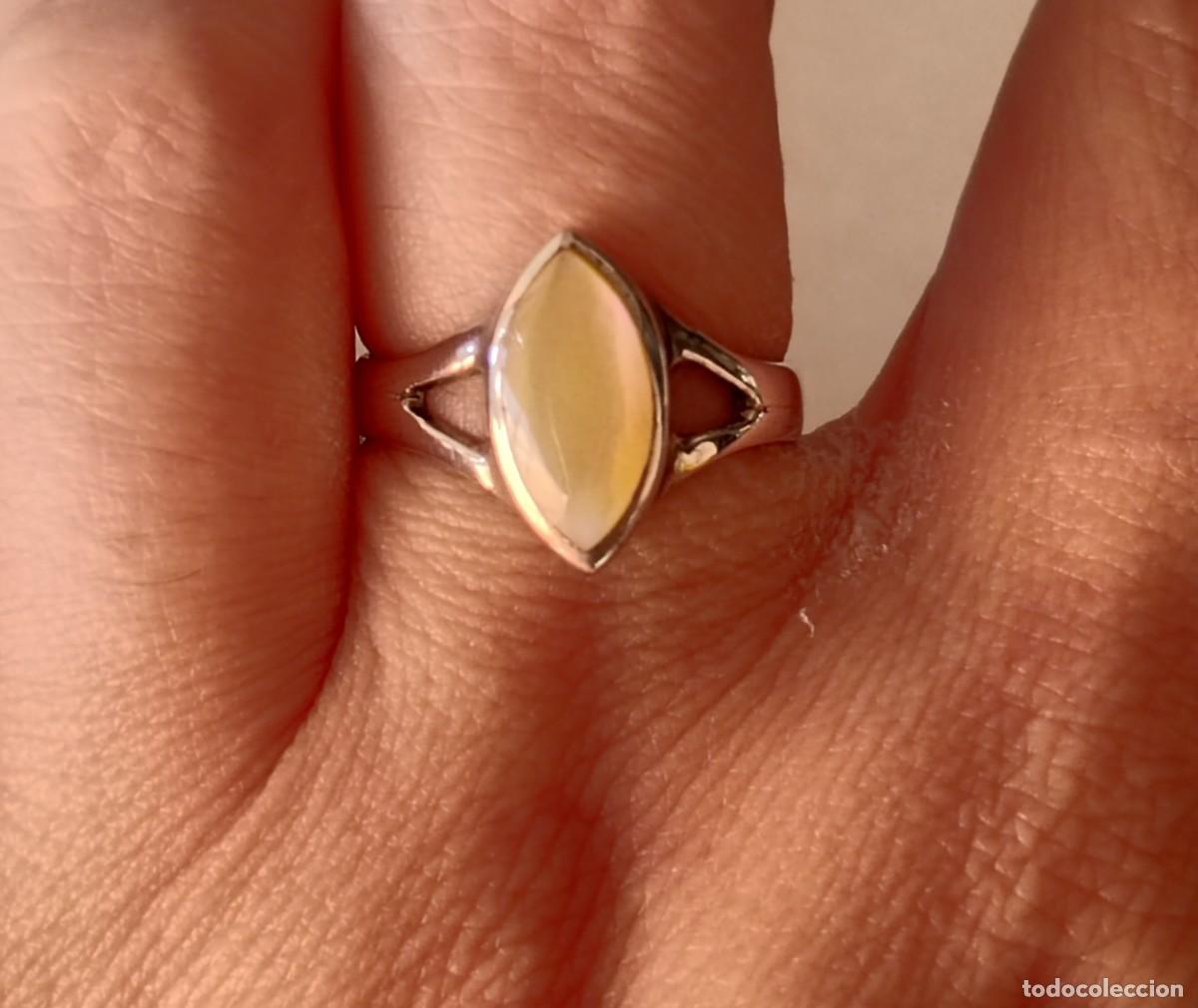 Joyeria: Anillo Plata de Ley y N&aacute;car - Foto 4