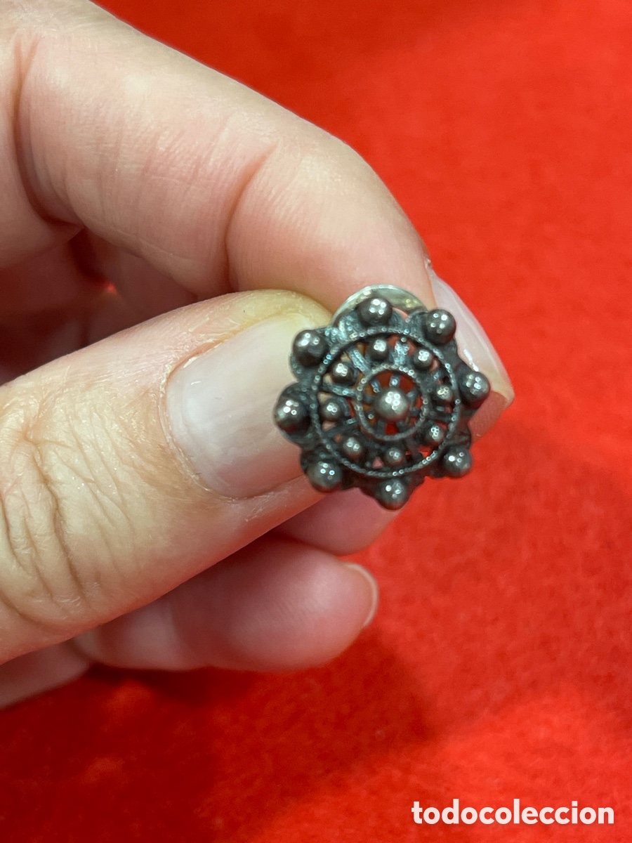 Joyeria: Conjunto de anillo y pendientes en plata de ley contrastada. - Foto 3