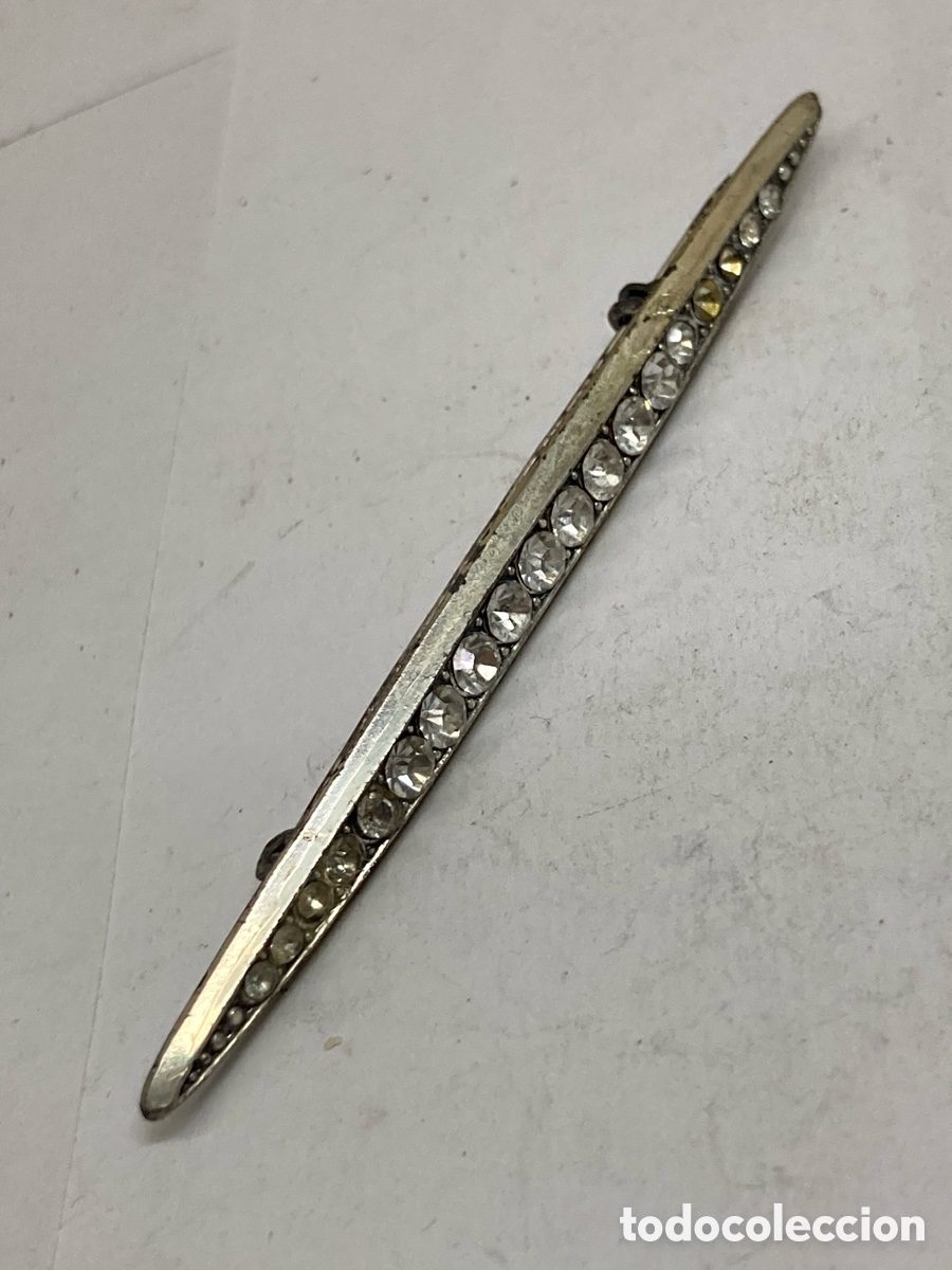 Joyeria: Broche de plata engastado B130 - Foto 1