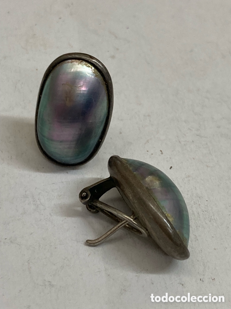 Joyeria: Pendientes de plata y perlas /P184 - Foto 2