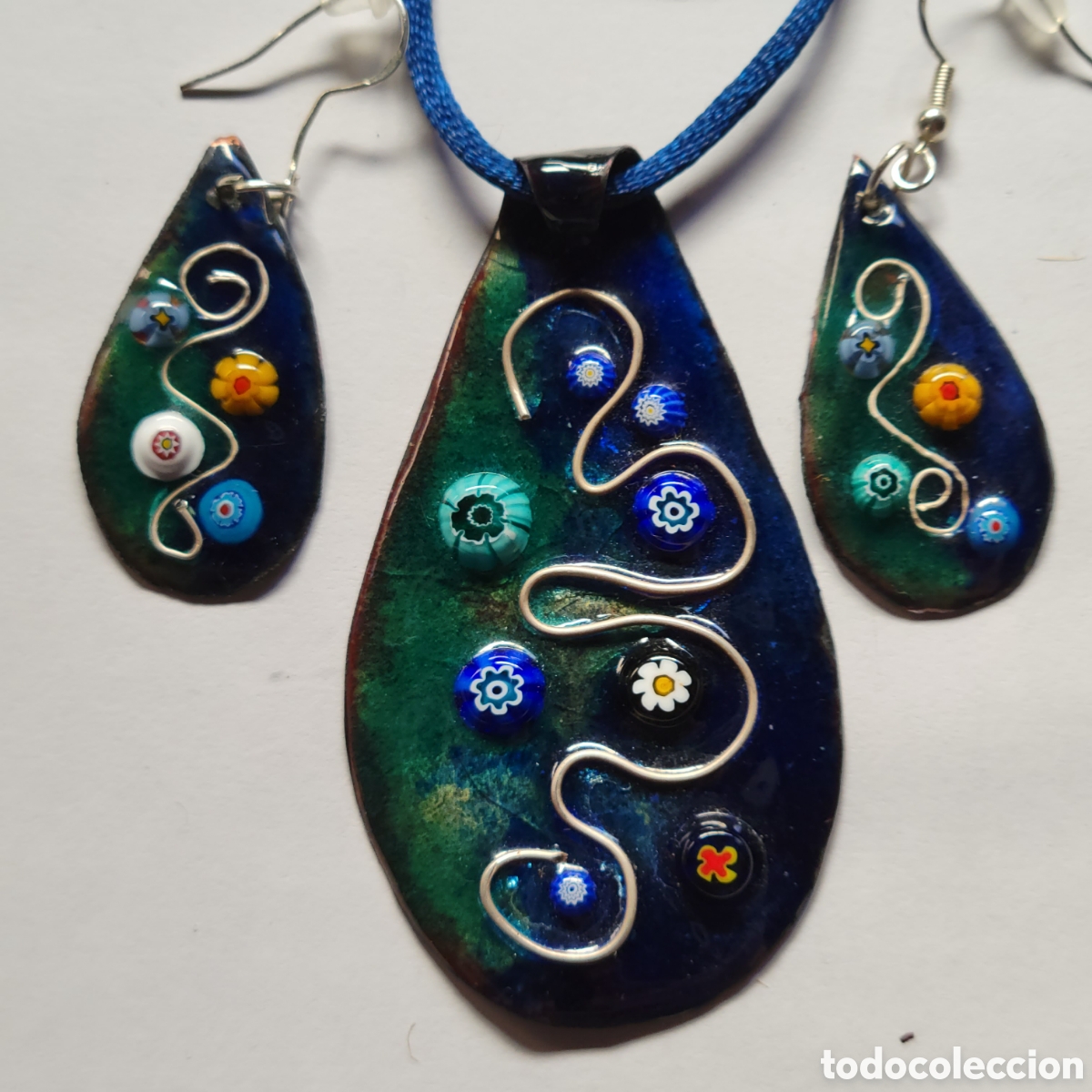 Joyeria: Colgante y pendientes. - Foto 1