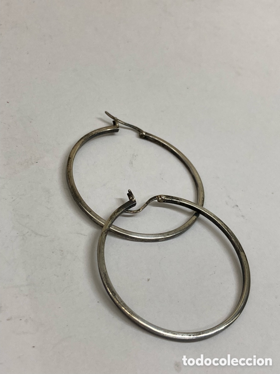 Joyeria: Pendientes de plata P185 - Foto 1