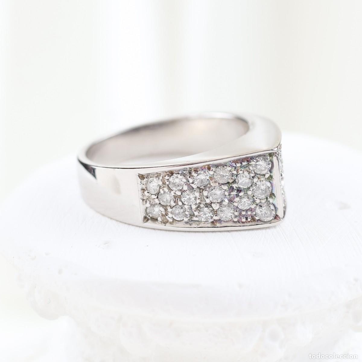 Joyeria: Anillo oro blanco con diamantes - Foto 4