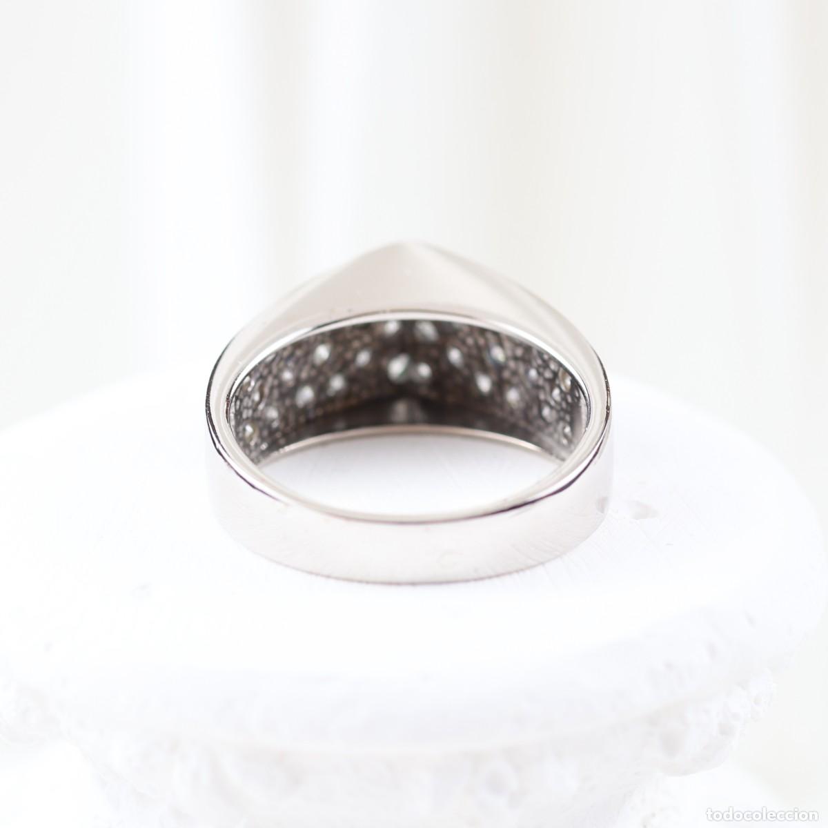 Joyeria: Anillo oro blanco con diamantes - Foto 6