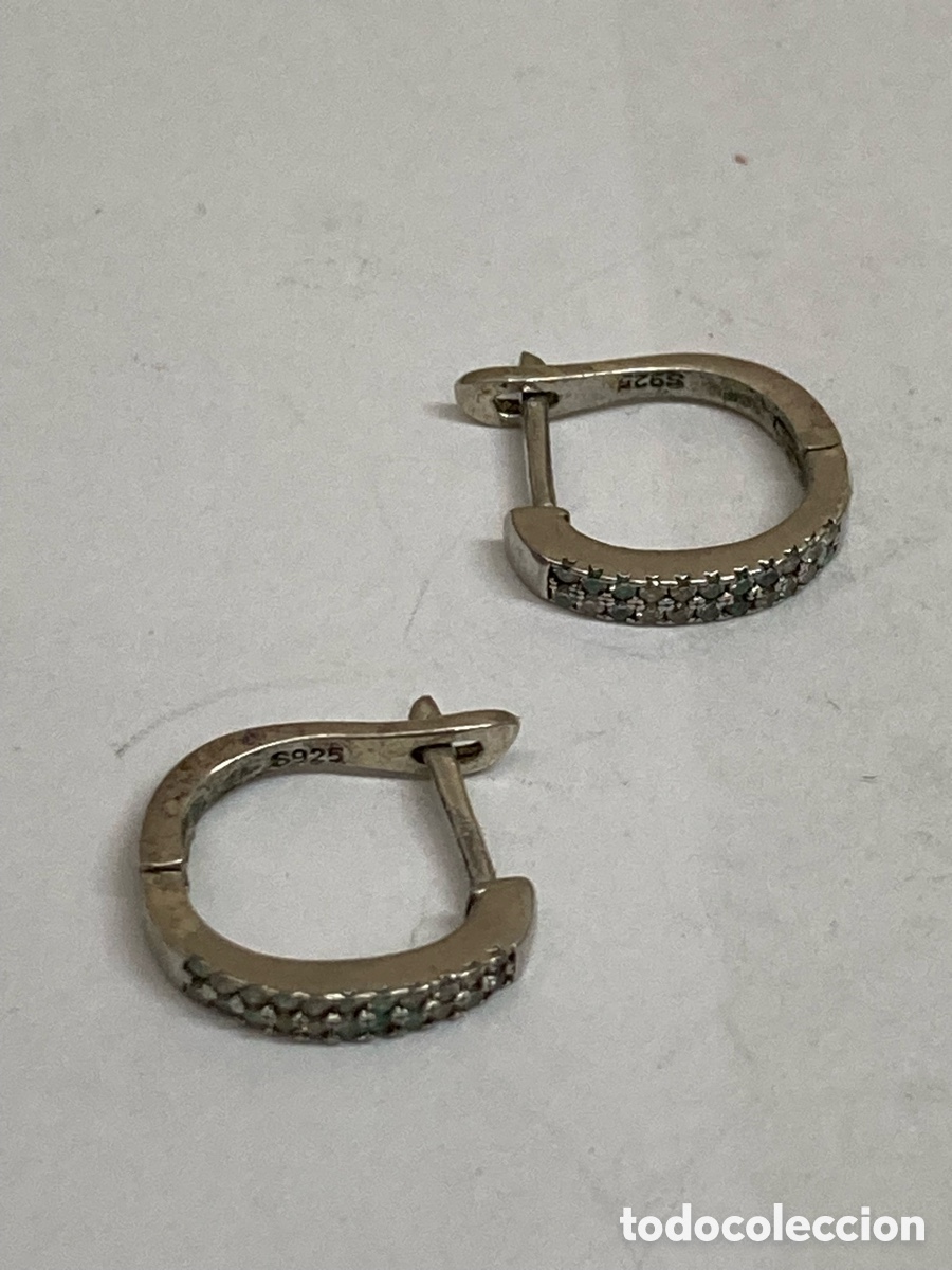 Joyeria: Pendientes de plata /P185 - Foto 1