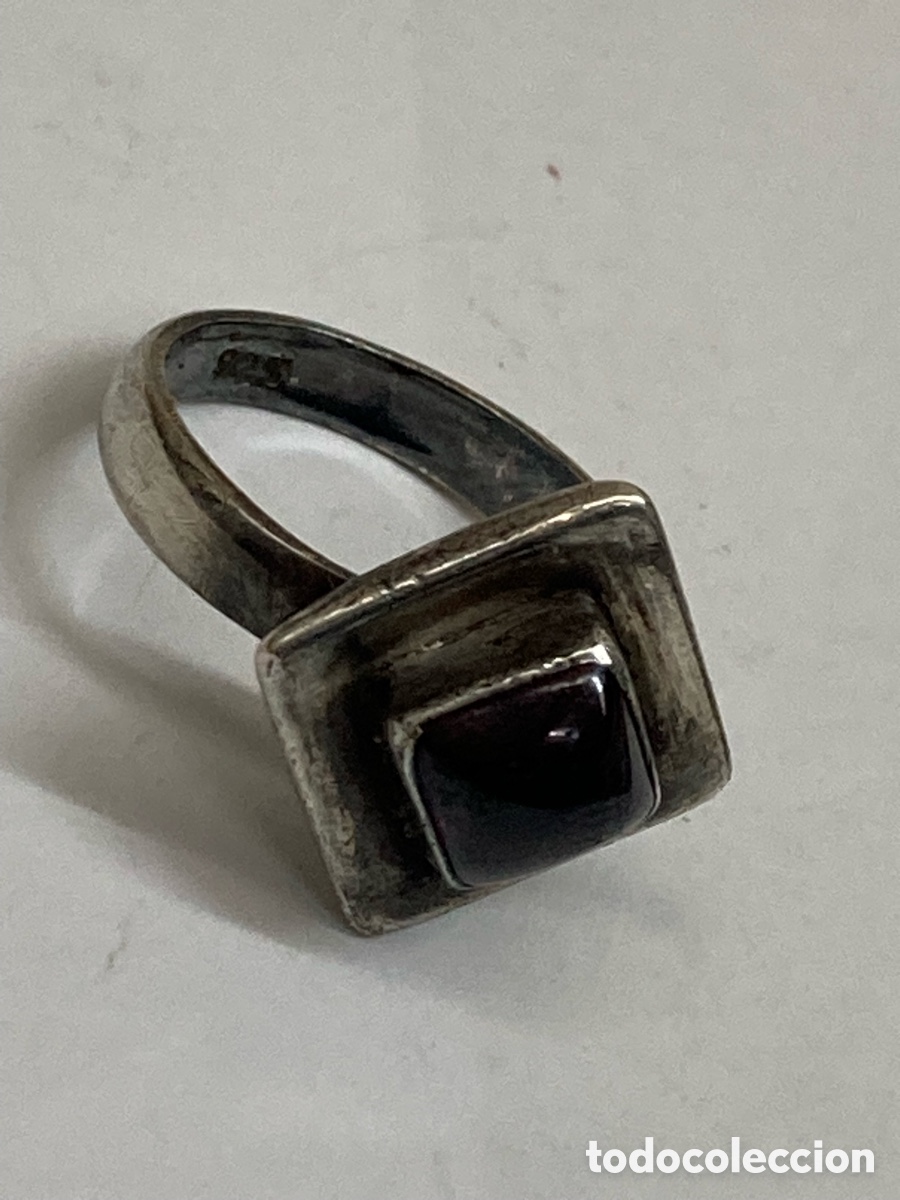 Joyeria: Anillo de plata y piedra natural S238 - Foto 1