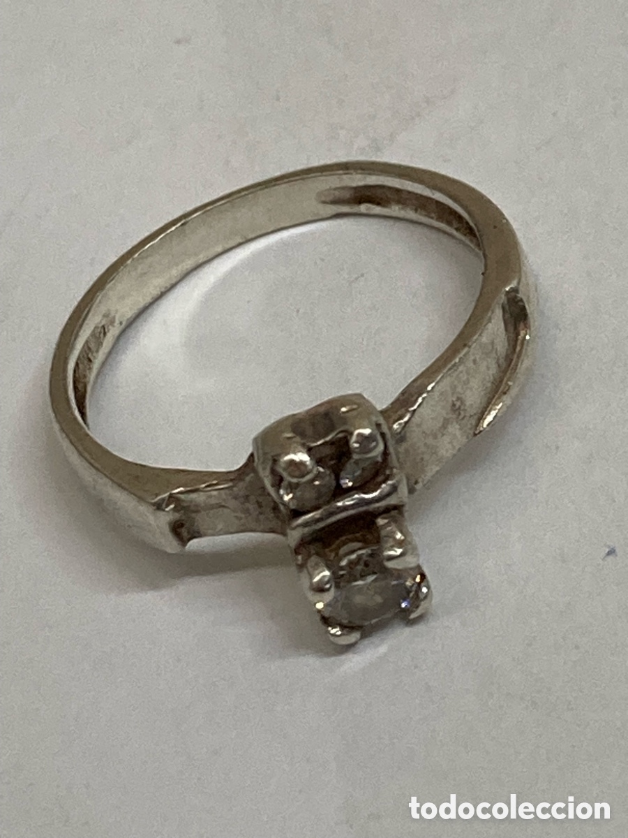 Joyeria: SORTIJA de plata engastado S238 - Foto 1