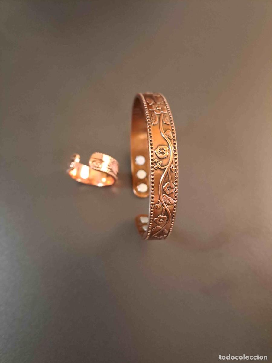 Joyeria: Juego de pulsera y anillo magn&eacute;ticos nuevo - Foto 1