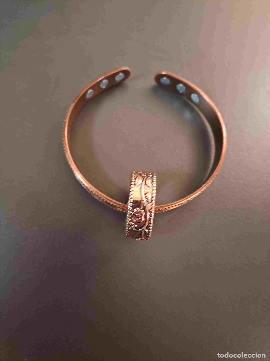 Joyeria: Juego de pulsera y anillo magn&eacute;ticos nuevo - Foto 3