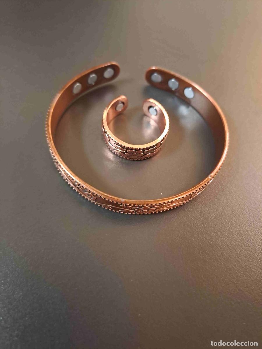 Joyeria: Juego de pulsera y anillo magn&eacute;ticos nuevo - Foto 4