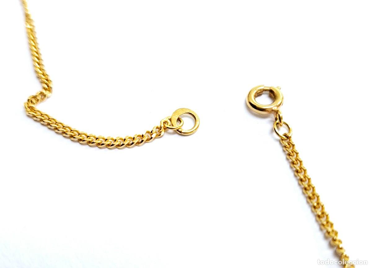 Joyeria: CADENA MACIZA DE ORO DE 9 KTS MODELO BARBADA 60 CM - Foto 4