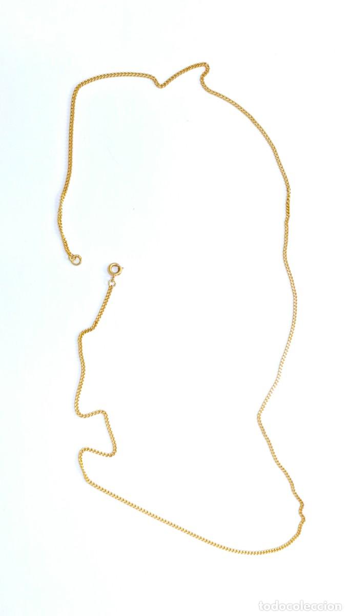 Joyeria: CADENA MACIZA DE ORO DE 9 KTS MODELO BARBADA 60 CM - Foto 7