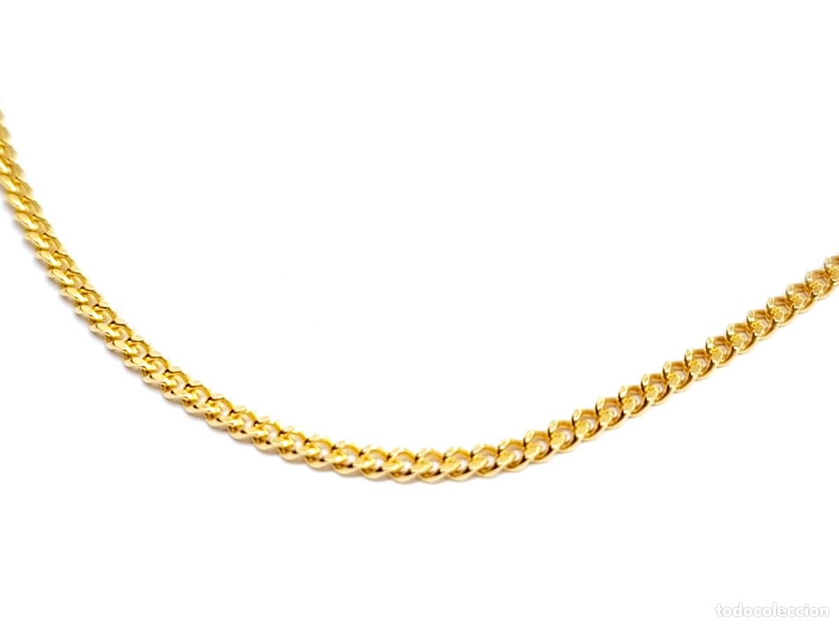 Joyeria: CADENA MACIZA DE ORO DE 9 KTS MODELO BARBADA 60 CM - Foto 1