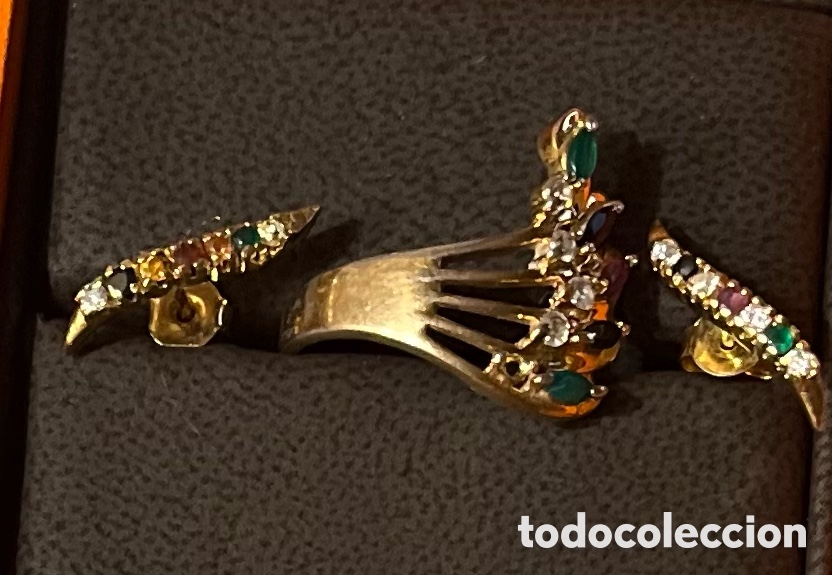 Joyeria: Parure en plaqu&eacute; or 14k 3 pi&egrave;ces - Foto 3