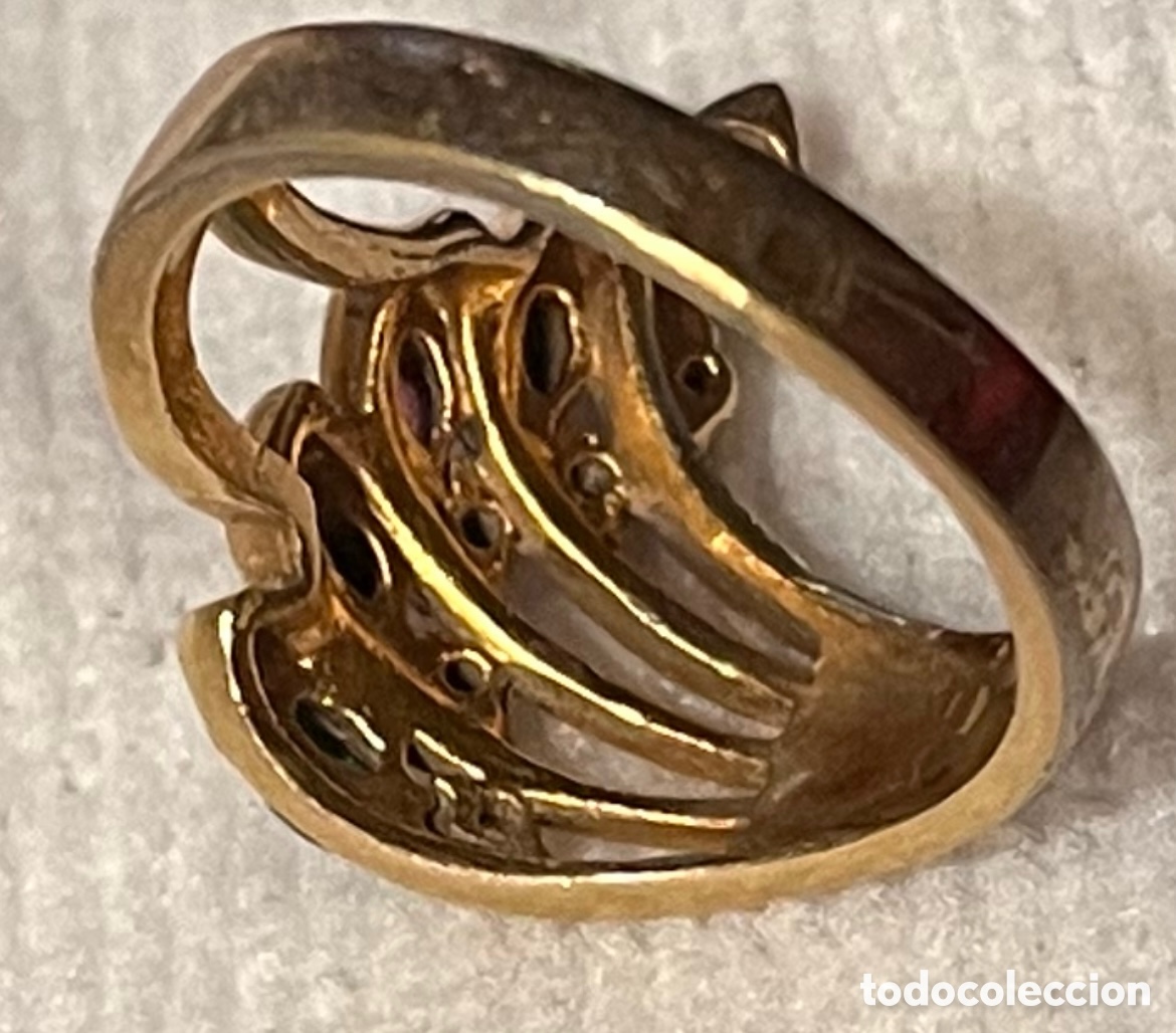 Joyeria: Parure en plaqu&eacute; or 14k 3 pi&egrave;ces - Foto 9