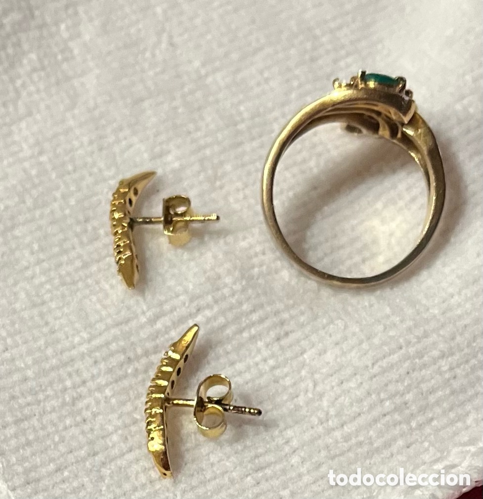Joyeria: Parure en plaqu&eacute; or 14k 3 pi&egrave;ces - Foto 11