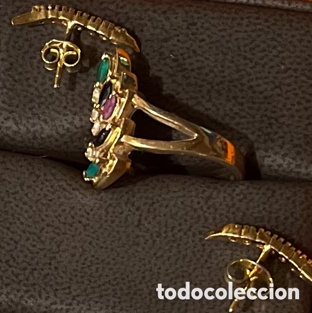 Joyeria: Parure en plaqu&eacute; or 14k 3 pi&egrave;ces - Foto 13