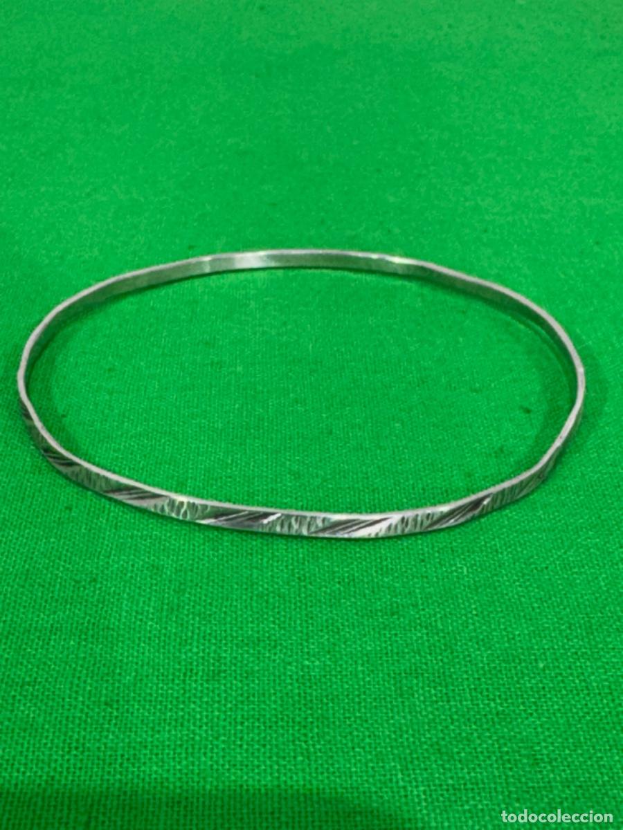 Joyeria: PULSERA DE BRAZALETE EN PLATA, 3Gr. - Foto 1
