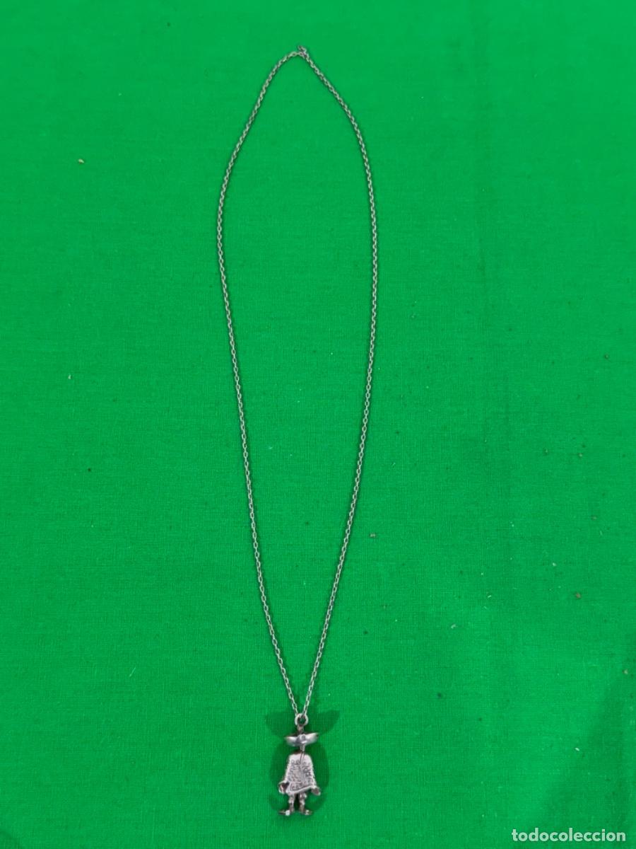 Joyeria: COLLAR CON COLGANTE MEXICANO EN PLATA - Foto 2