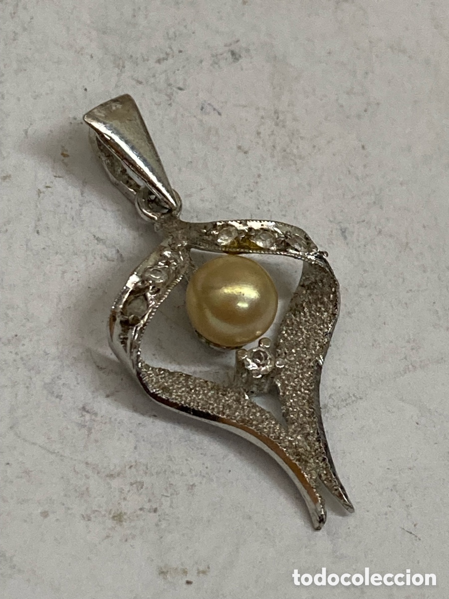 Joyeria: Colgante de plata y perla C347 - Foto 1
