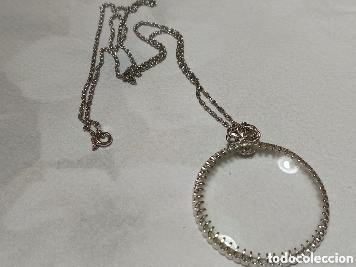 Joyeria: Collar con colgante lupa - Foto 2