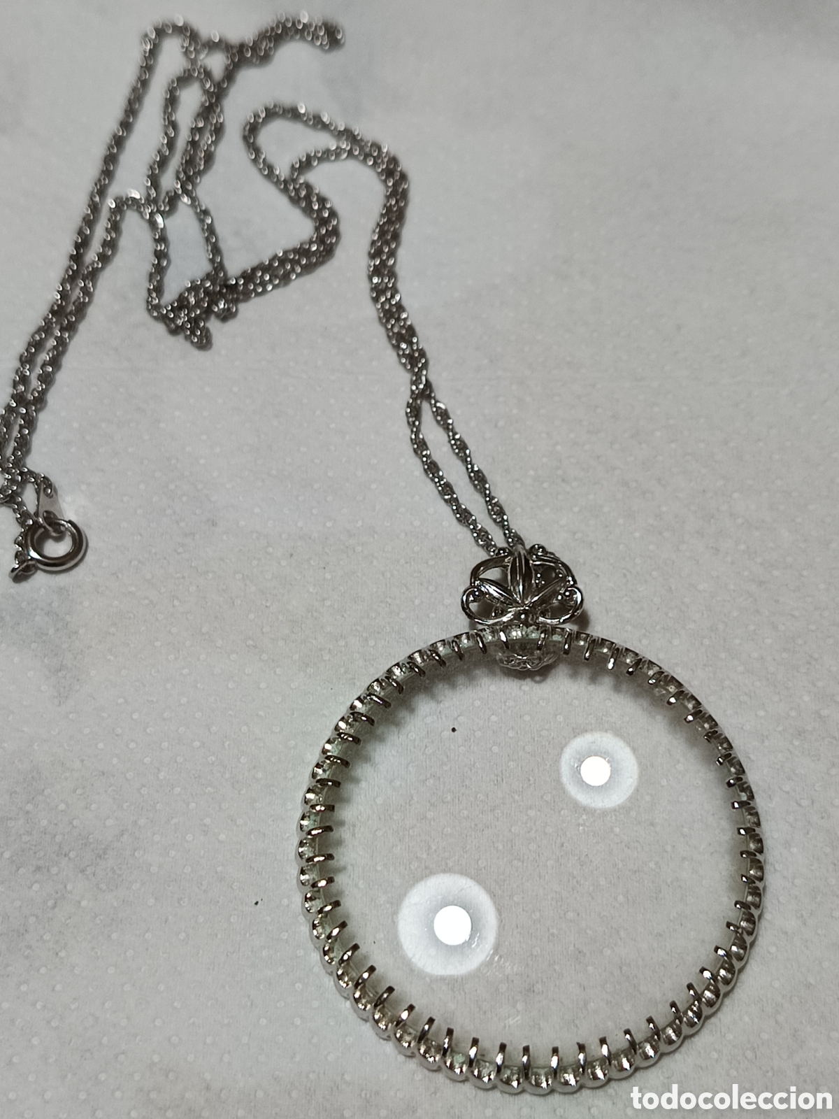 Joyeria: Collar con colgante lupa - Foto 3