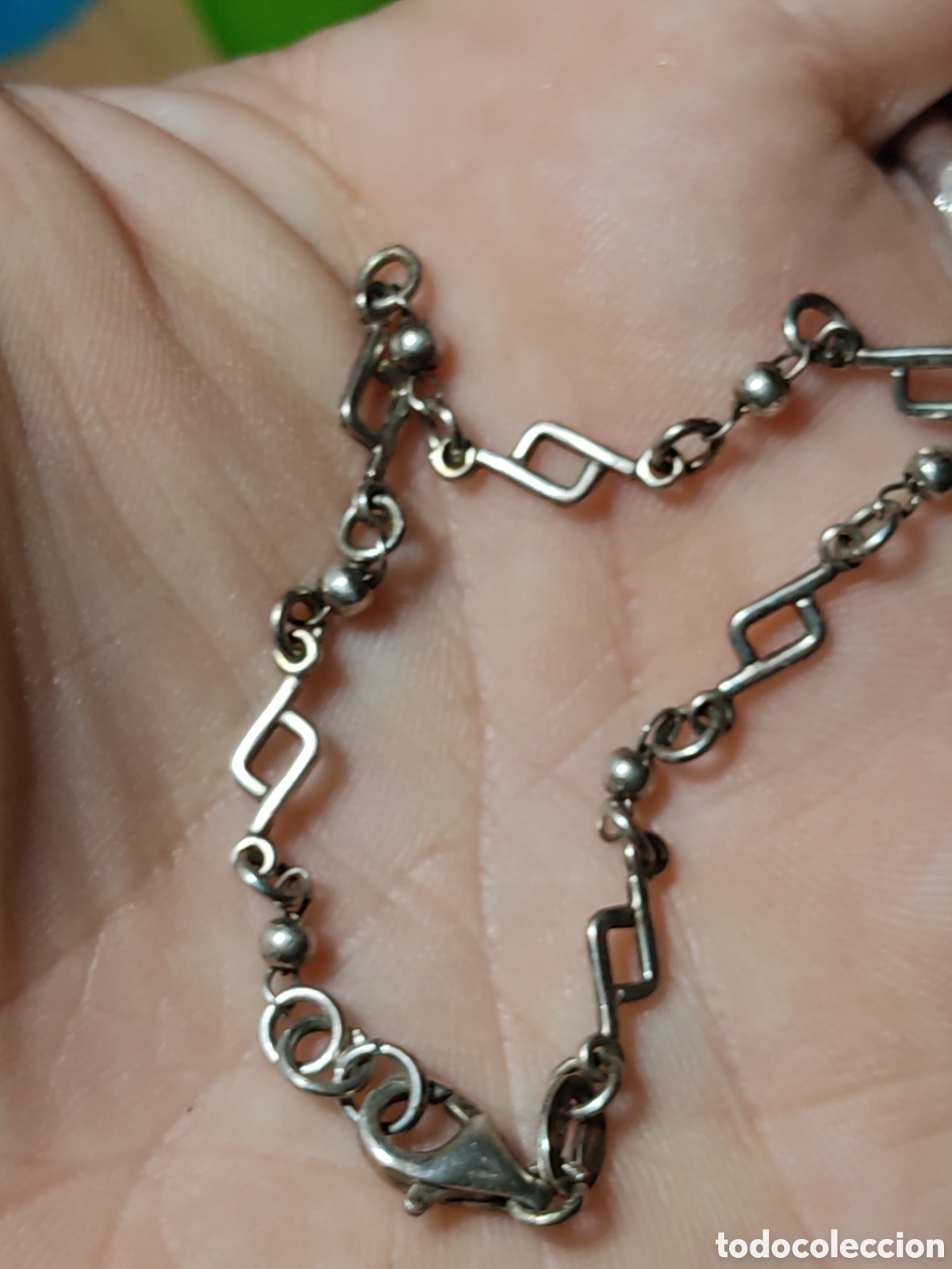 Joyeria: Pulsera de plata contrastada.Vintage. - Foto 4