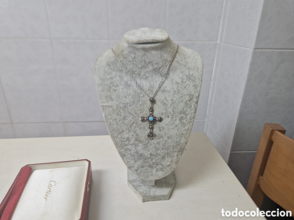 Joyeria: CRUZ Y CORDON DE PLATA DE LEY - Foto 4