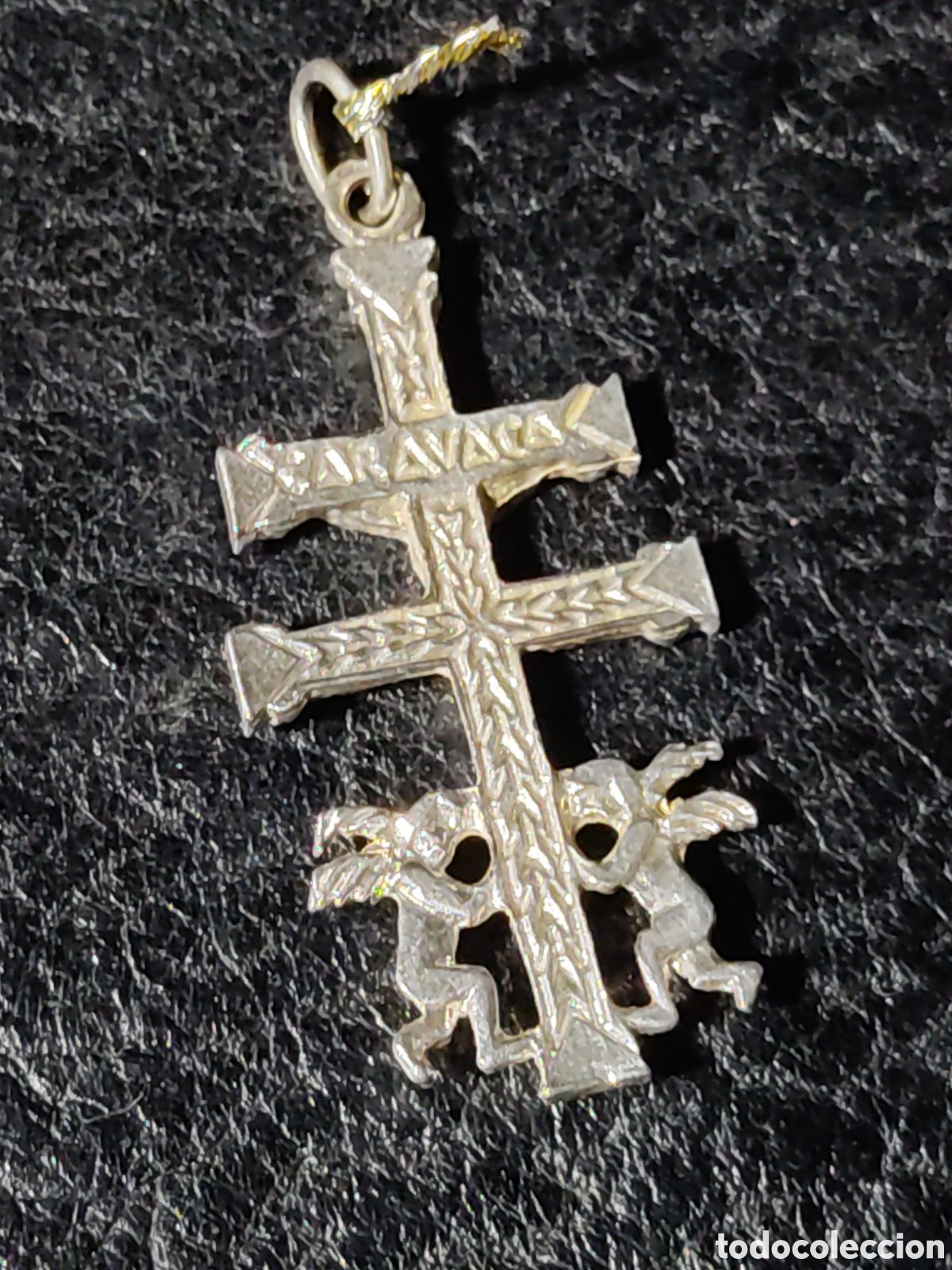 Joyeria: Cruz de Caravaca plateada. - Foto 4