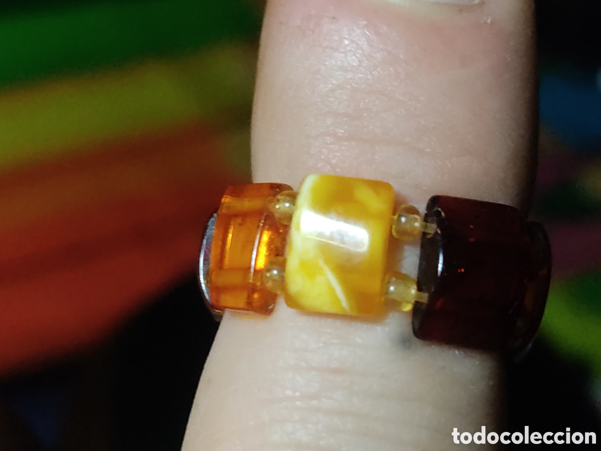 Joyeria: Anillo de &Aacute;mbar del B&aacute;ltico. - Foto 5