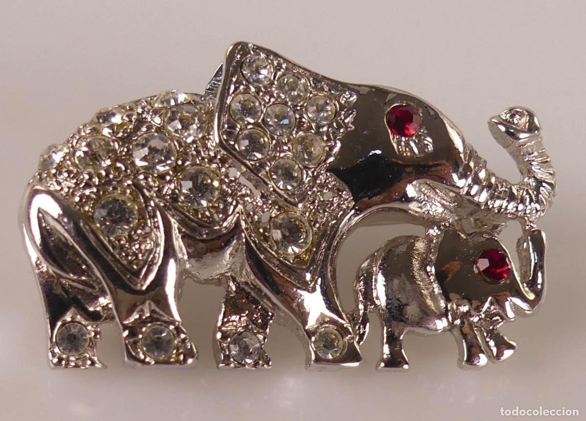 Joyeria: BONITO BROCHE FORMA DE ELEFANTES - Foto 3