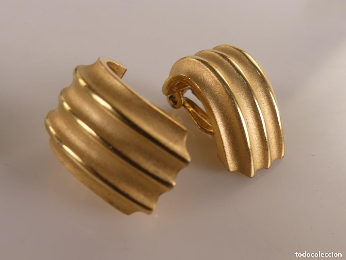 Joyeria: PENDIENTES CHAPADOS EN ORO DE 18 K-VIDAL & VIDAL - Foto 4