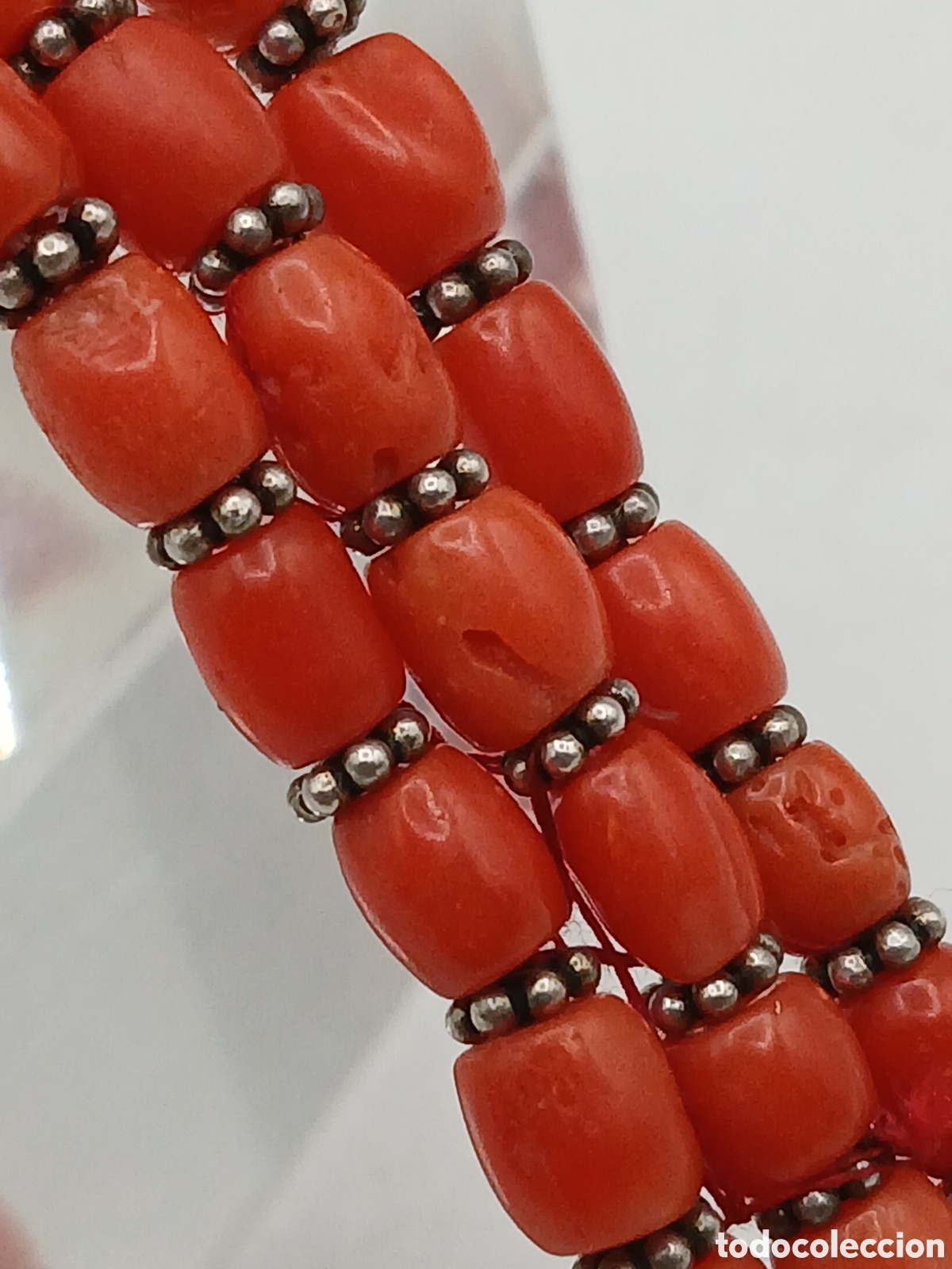 Joyeria: Pulsera plata 925mls y coral rojo - Foto 8