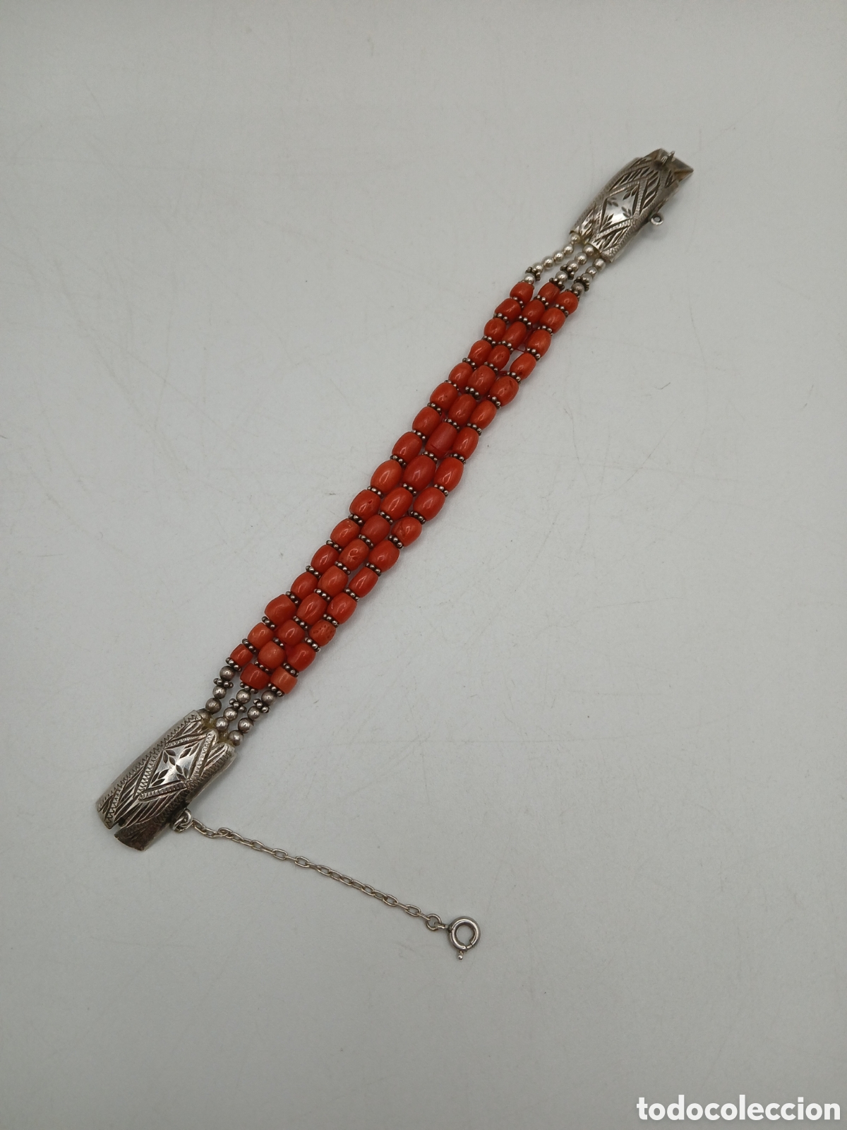 Joyeria: Pulsera plata 925mls y coral rojo - Foto 10