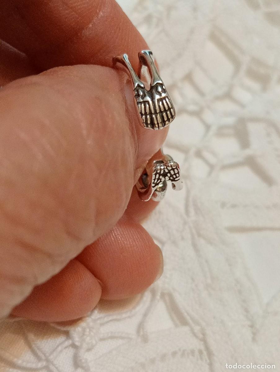 Joyeria: ANILLO G&Oacute;TICO DE PLATA ANTIGUA (SIN USAR) - Foto 9