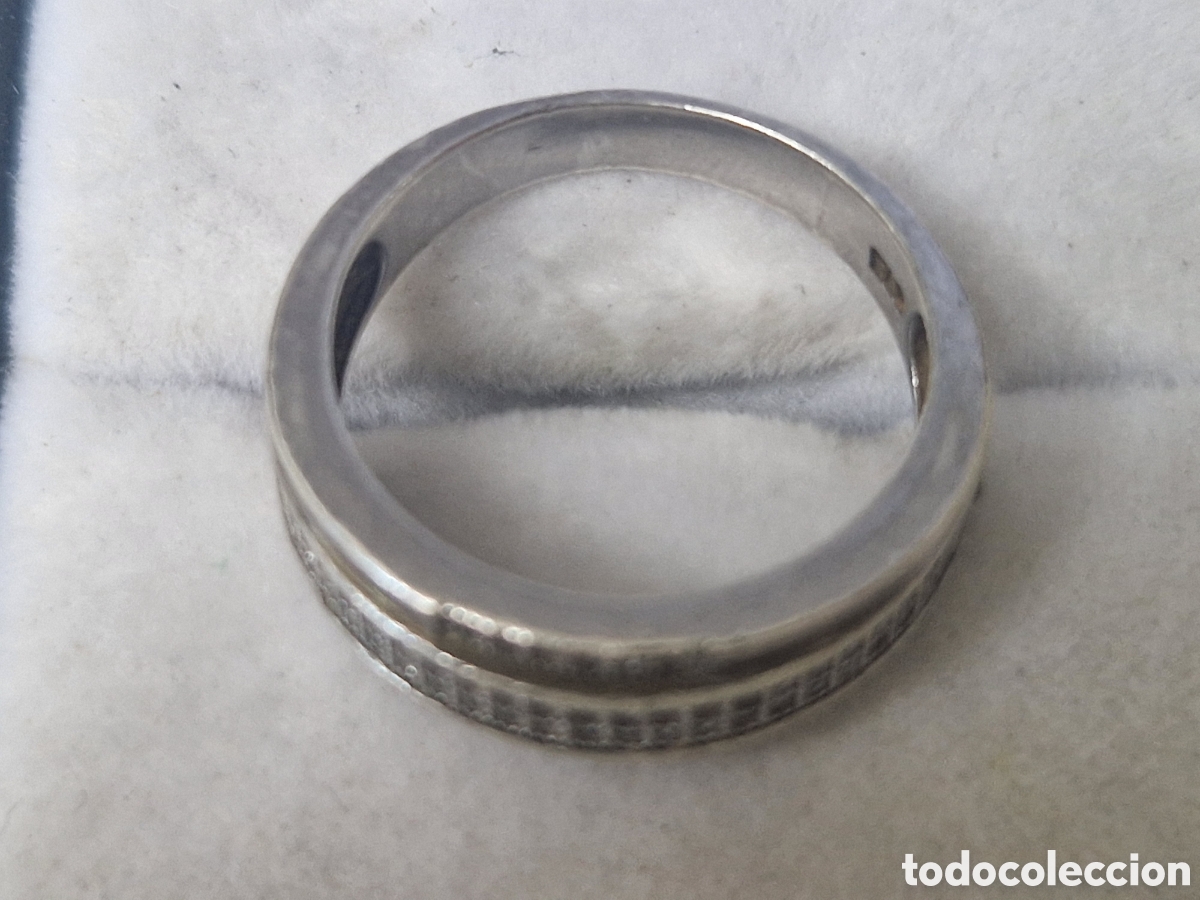 Joyeria: BONITO ANILLO PLATA DE LEY CIRCONITAS - Foto 4
