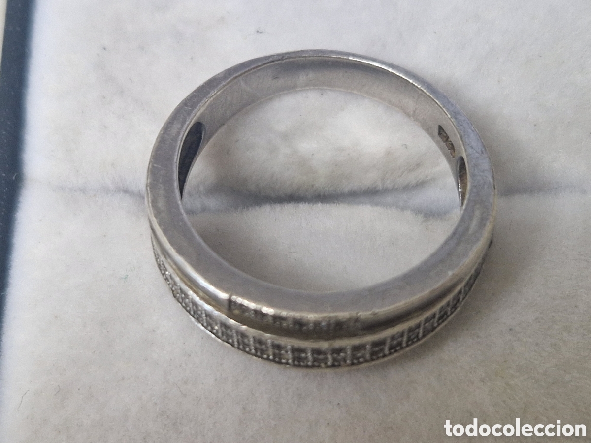 Joyeria: BONITO ANILLO PLATA DE LEY CIRCONITAS - Foto 5
