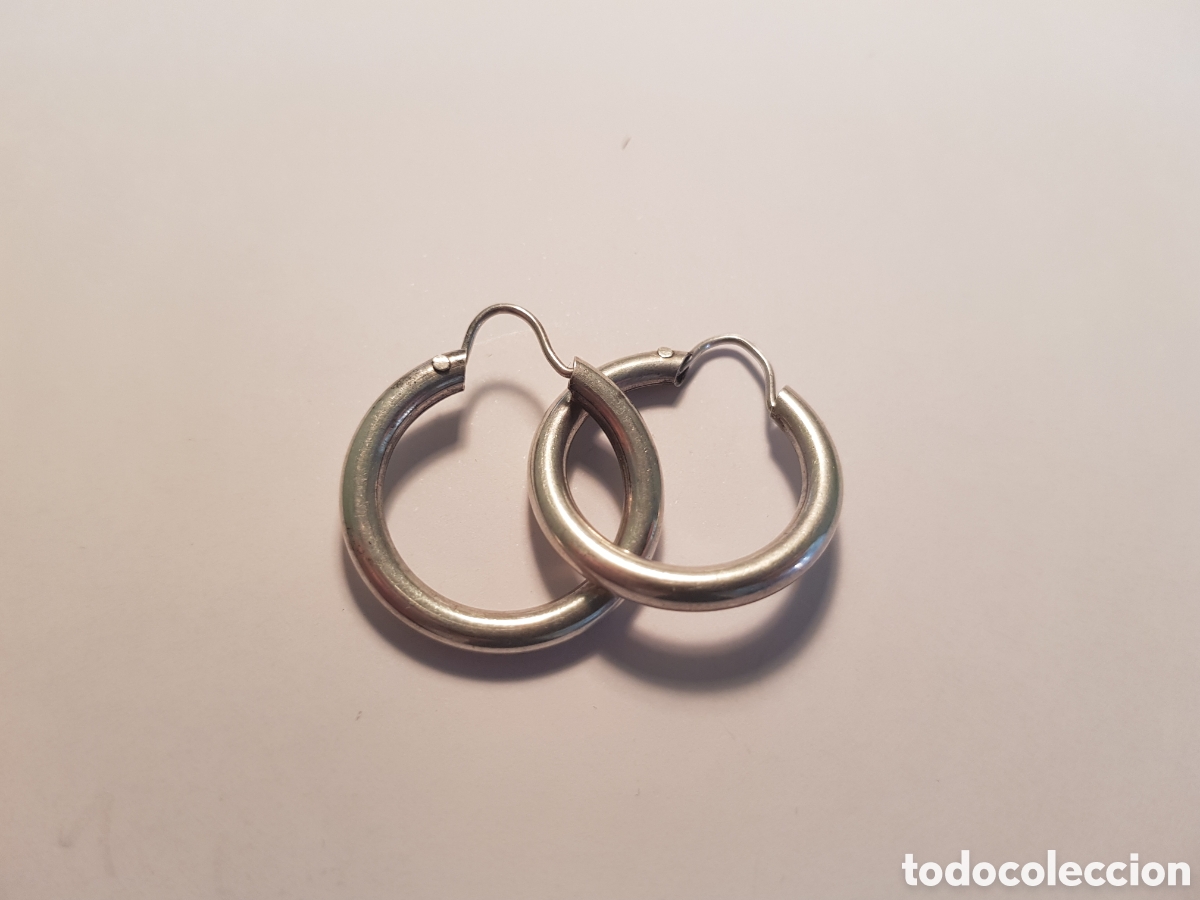 Joyeria: #920 Pendientes aro plata de ley 925 2,5cm - Foto 1