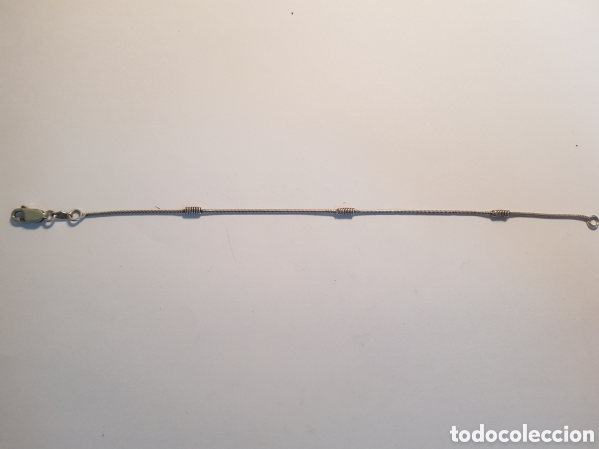 Joyeria: #925 Pulsera plata de ley 925 19,5cm - Foto 1