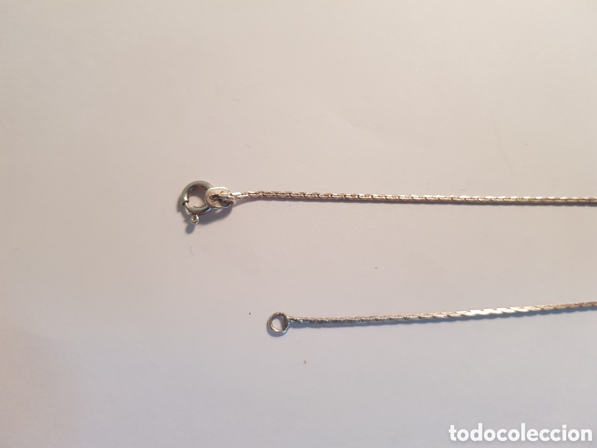 Joyeria: #927 Cadena plata de ley 925 42cm - Foto 1